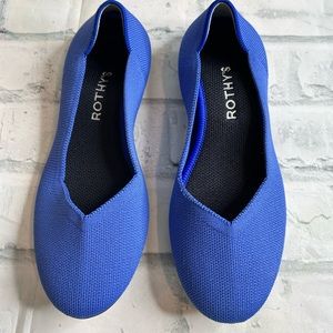 Rothy's NWOB Retired Cornflower Blue Size 8